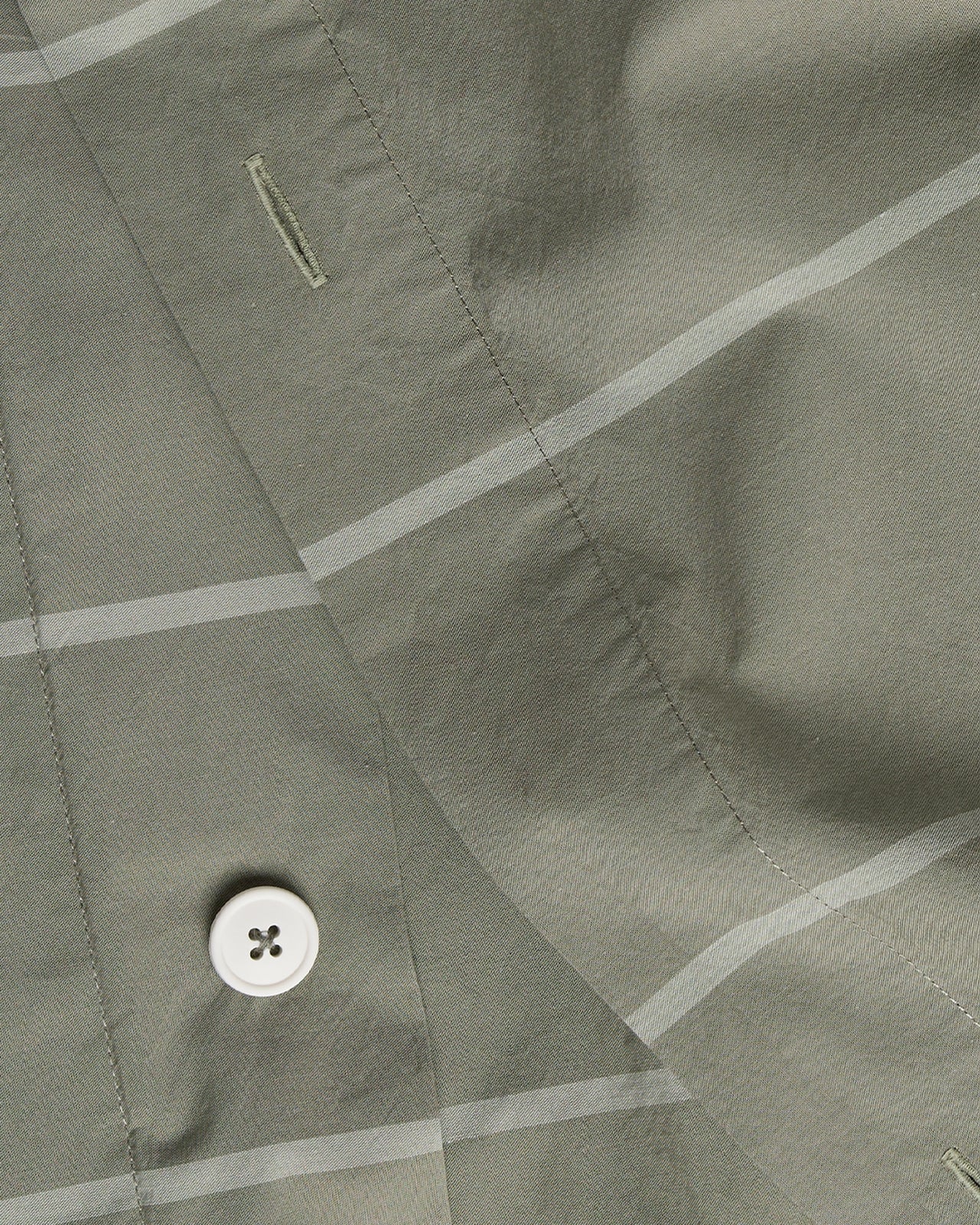Percale Venice Set - Moss Stripe K/CK - Image 3