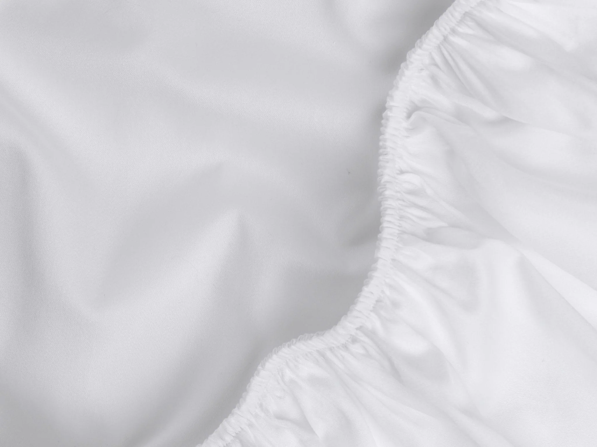 Sateen Sheet Set - White K/CK - Image 3