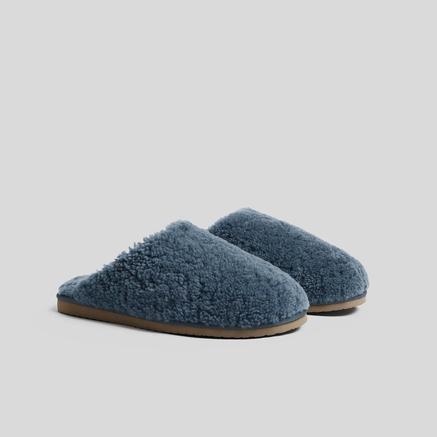 Shearling Wool Clogs (Dusk) - Image 3