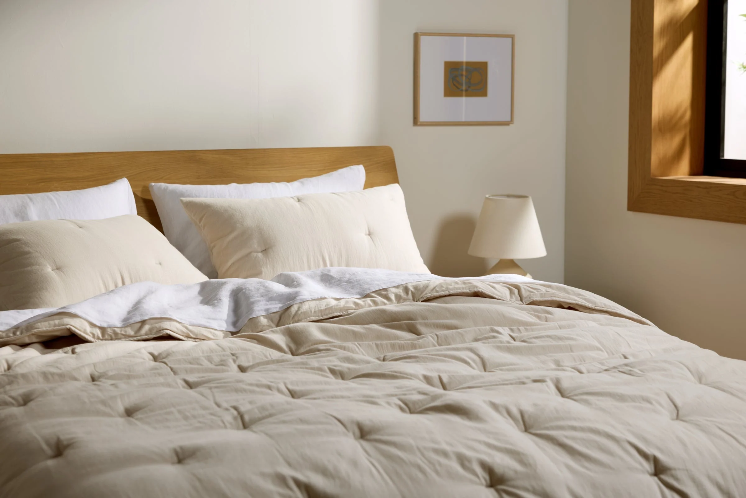 Soft Cotton Quilt (Bone) - Image 2