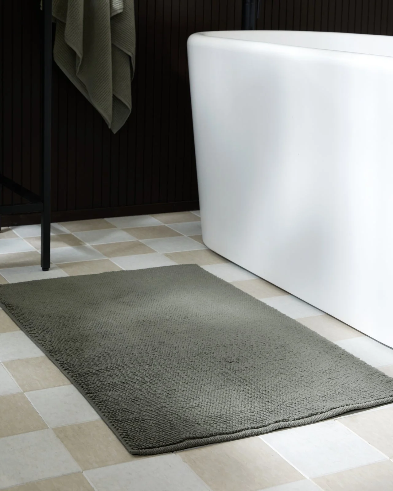 Soft Rib Tub Mat (Moss) - Image 2