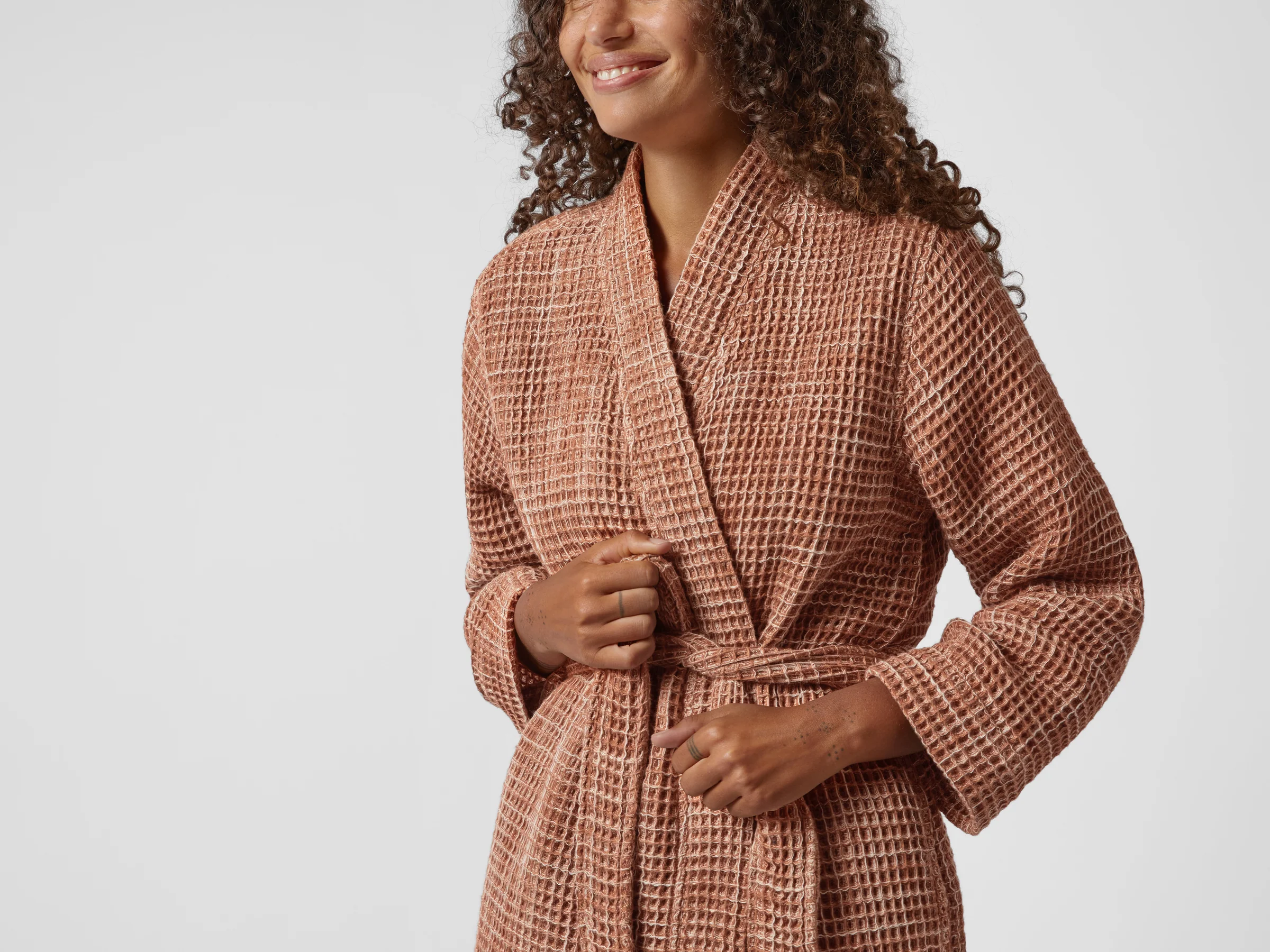 Waffle Robe - FINAL SALE (Terra) - Image 4
