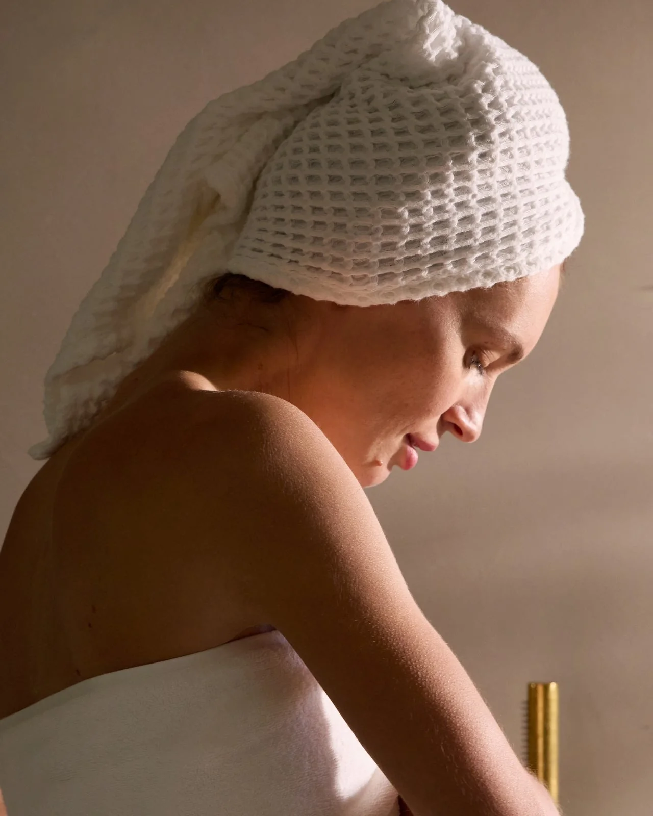 Waffle Towels (White) - Image 2